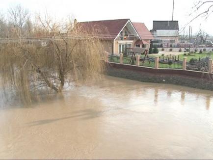 Bihorenii previn inundaţiile împreună cu vecinii unguri